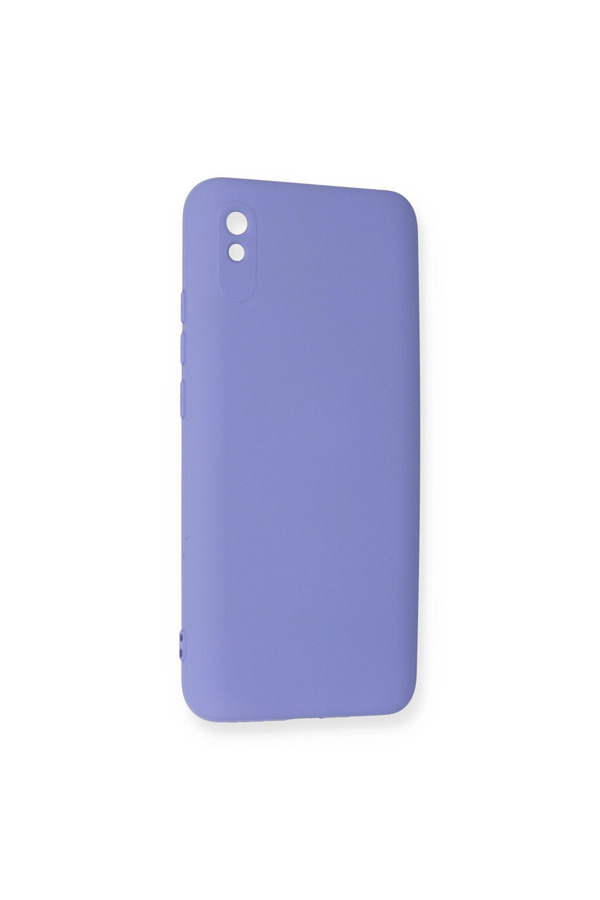 Evimdeyokyok Xiaomi Redmi 9A Kılıf Nano İçi Kadife Silikon - Lila