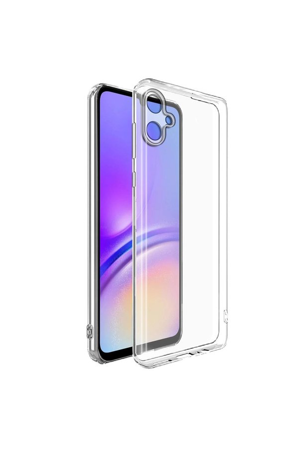 Evimdeyokyok Samsung Galaxy A07 4G Lüx Şeffaf Silikon - Şeffaf