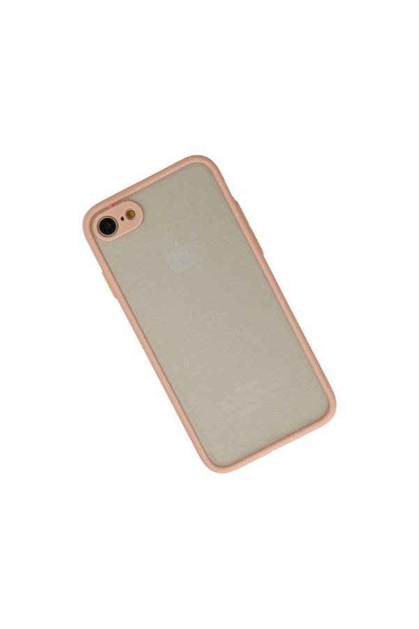 Evi̇mdeyokyok Apple İphone 7 Kılıf Montreal Si̇li̇kon Kapak - Pembe
