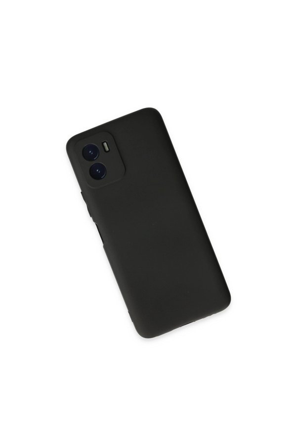 Evimdeyokyok Vivo Y15S Kılıf First Silikon - Siyah