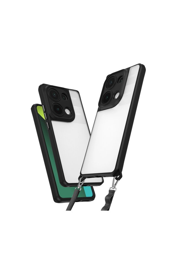 Evimdeyokyok Xiaomi Redmi Note 13 Pro 5G Kılıf Penta Silikon Kılıf - Siyah