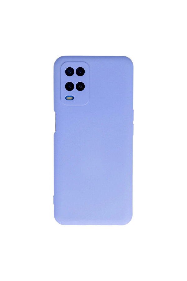 Evimdeyokyok Oppo A54 4G Kılıf Nano İçi Kadife Silikon - Lila