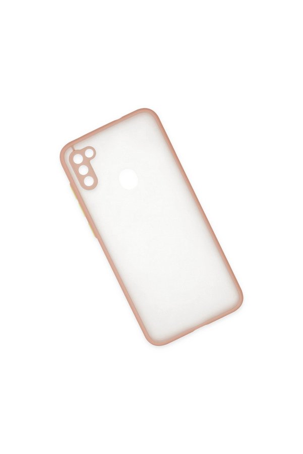Evimdeyokyok Samsung Galaxy A11 Kılıf Montreal Silikon Kapak - Pembe