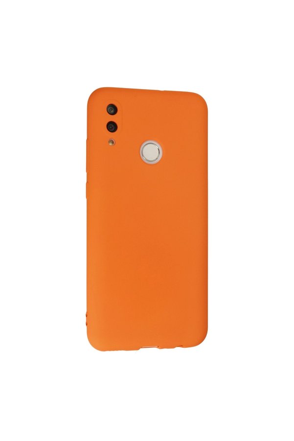 Evi̇mdeyokyok Huawei̇ P Smart 2019 Kılıf Nano İçi̇ Kadi̇fe Si̇li̇kon - Turuncu