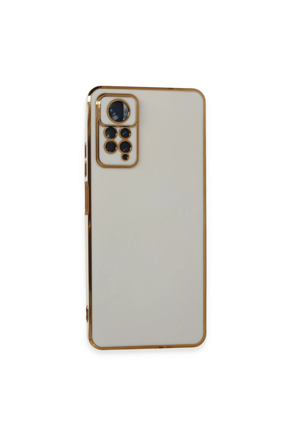 Evimdeyokyok Xiaomi Redmi Note 11 Pro Kılıf Volet Silikon - Beyaz