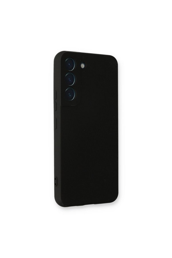 Evi̇mdeyokyok Samsung Galaxy S23 Plus Kılıf Nano İçi̇ Kadi̇fe Si̇li̇kon - Si̇yah