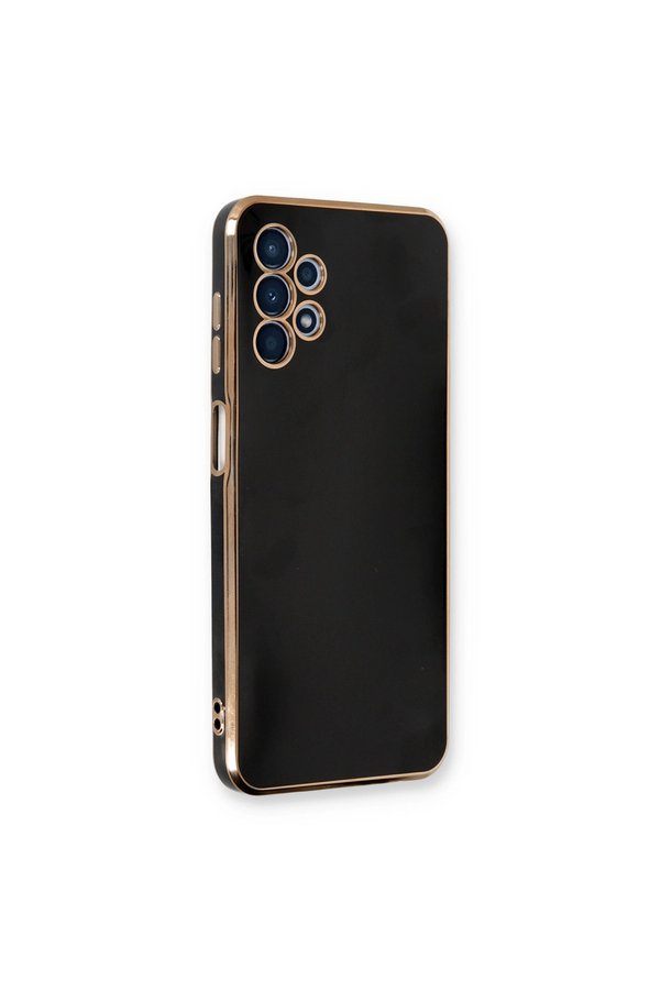 Evimdeyokyok Samsung Galaxy A13 4G Kılıf Volet Silikon - Siyah