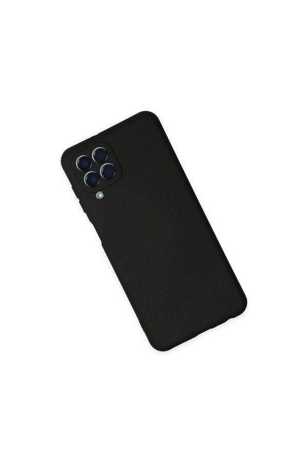 Evimdeyokyok Samsung Galaxy M33 Kılıf Nano İçi Kadife Silikon - Siyah