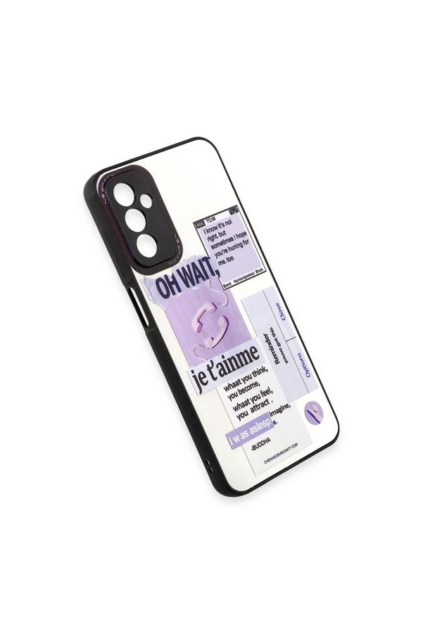 Evi̇mdeyokyok Samsung Galaxy M23 Kılıf Mi̇rror Desenli̇ Kapak - Mi̇rror - 4