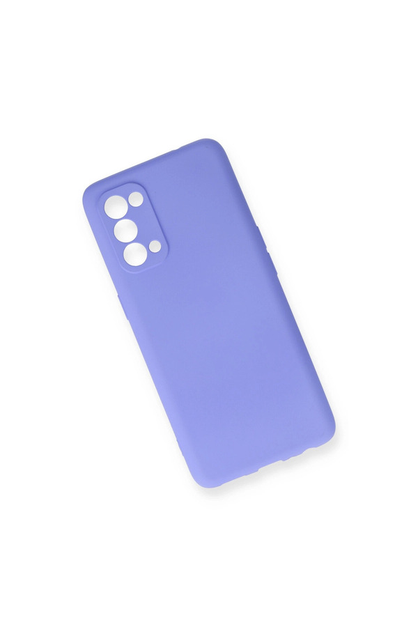 Evimdeyokyok Oppo Reno 5 Pro Kılıf First Silikon - Lila