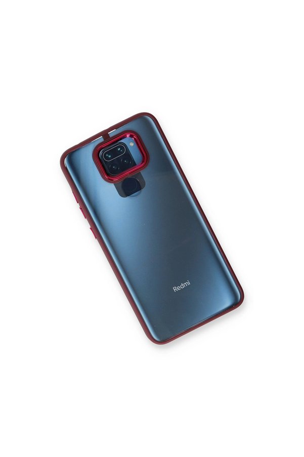 Evimdeyokyok Xiaomi Redmi Note 9 Kılıf Dora Kapak - Kırmızı