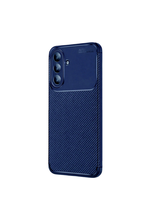 Evi̇mdeyokyok Samsung Galaxy S26 Plus Auto Focus Karbon Kapak - Laci̇vert