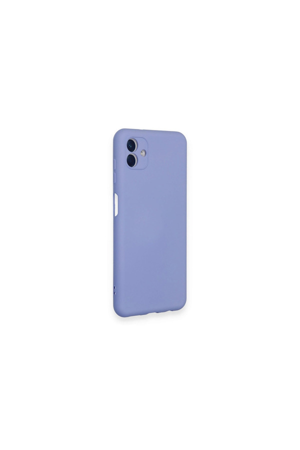 Evi̇mdeyokyok Samsung Galaxy A04 Kılıf Nano İçi̇ Kadi̇fe Si̇li̇kon - Li̇la