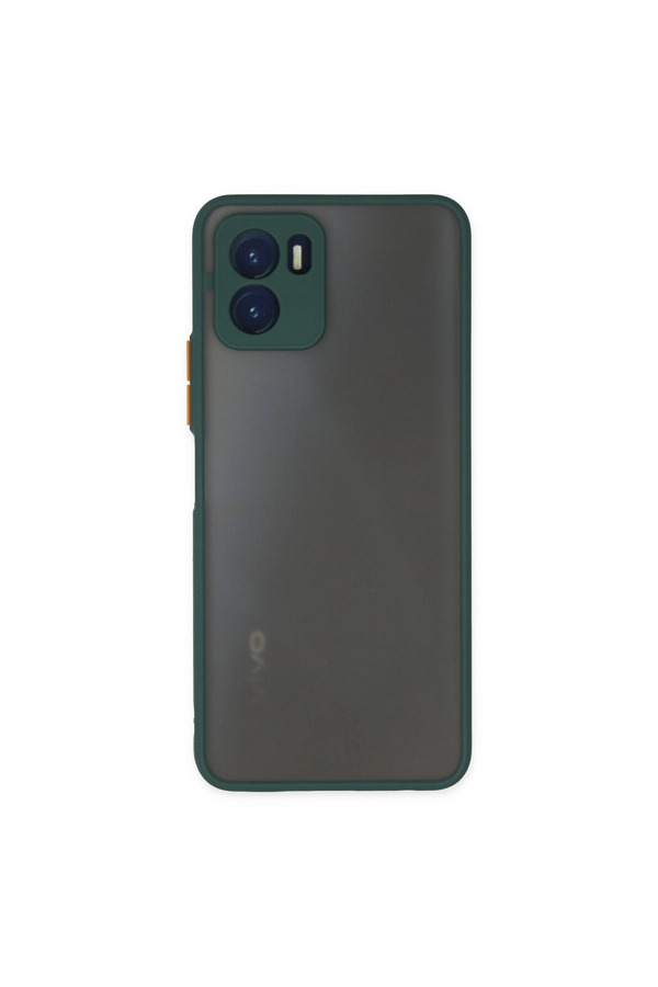 Evimdeyokyok Vivo Y15S Kılıf Montreal Silikon Kapak - Yeşil