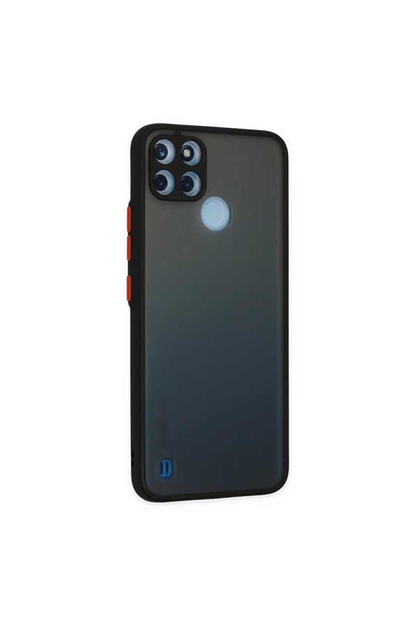 Evimdeyokyok Realme C21Y Kılıf Montreal Silikon Kapak - Siyah