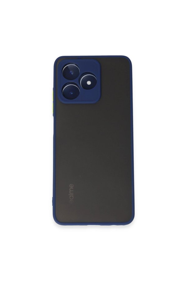 Evimdeyokyok Realme C53 Kılıf Montreal Silikon Kapak - Lacivert