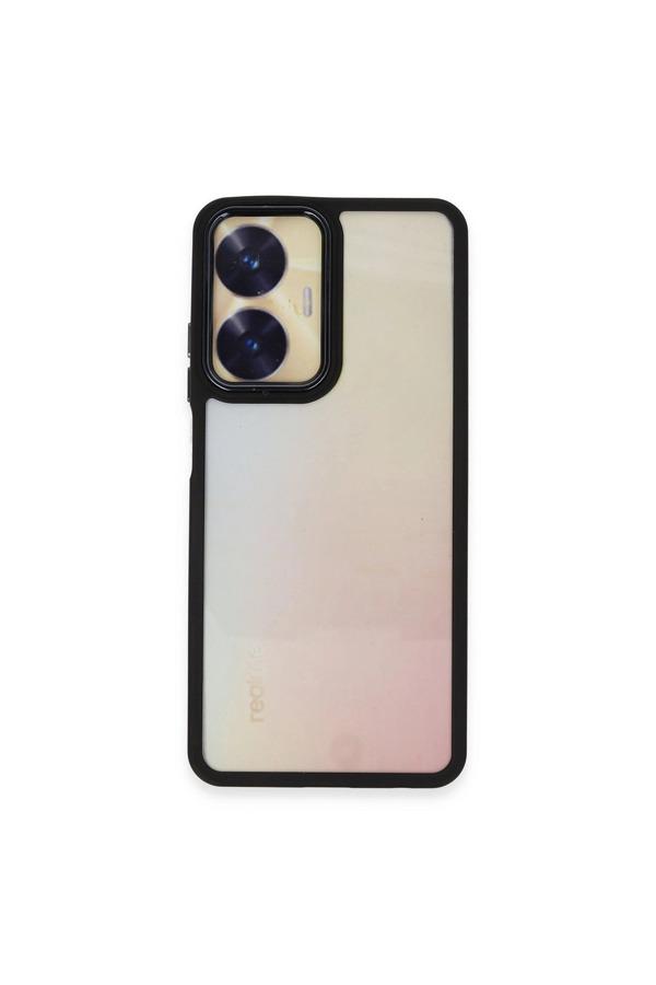 Evimdeyokyok Realme C55 Kılıf Dora Kapak - Siyah