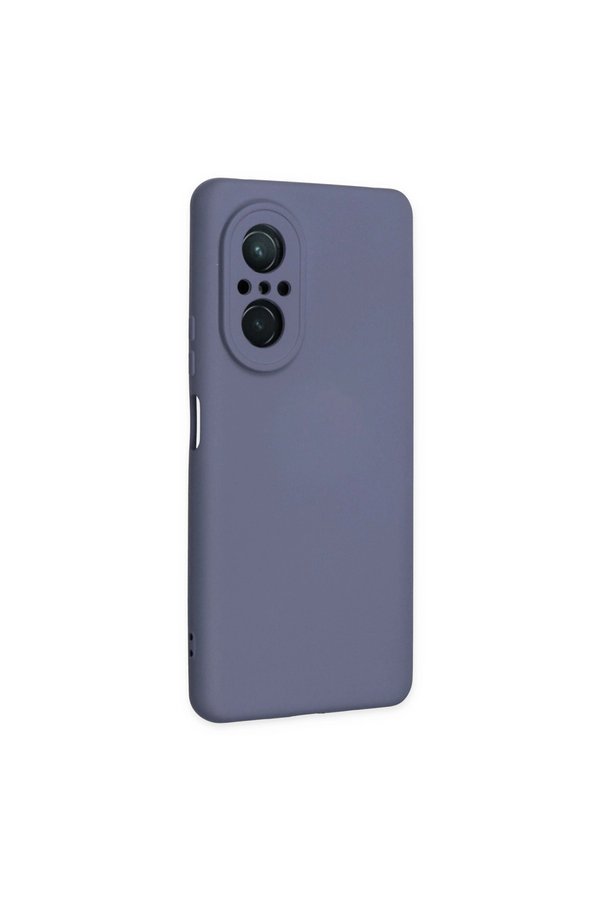 Evi̇mdeyokyok Huawei̇ Nova 9 Se Kılıf Nano İçi̇ Kadi̇fe Si̇li̇kon - Gri̇