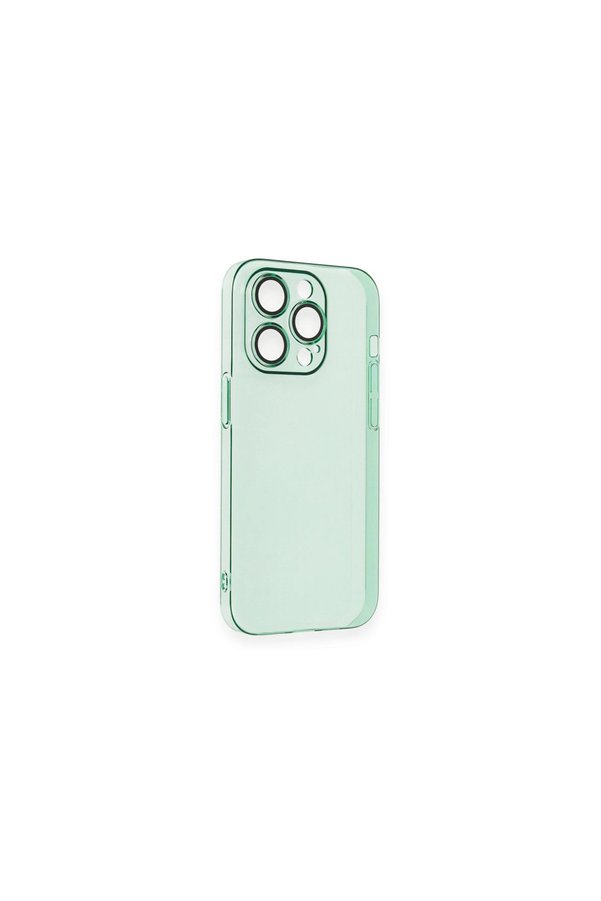 Evimdeyokyok Apple İphone 14 Pro Max Kılıf Armada Lensli Kapak - Yeşil
