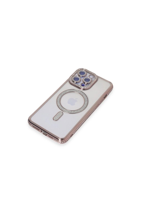 Evi̇mdeyokyok Apple İphone 15 Pro Kılıf Joke Si̇mli̇ Magneti̇csafe Kılıf - Pembe