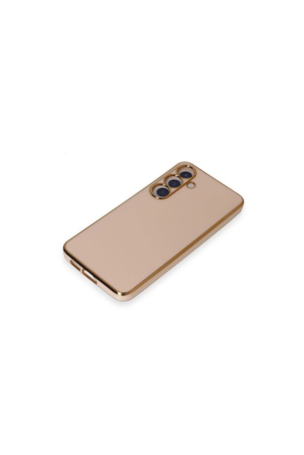 Evimdeyokyok Samsung Galaxy S24 Kılıf Volet Silikon - Pembe