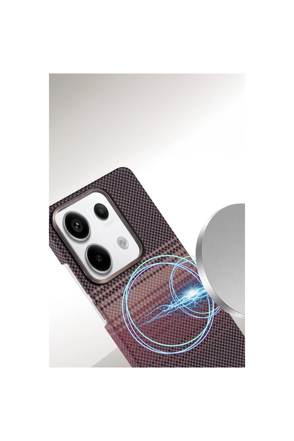 Evimdeyokyok Xiaomi Redmi Note 13 Pro 4G Vega Magsafe Kapak - Siyah