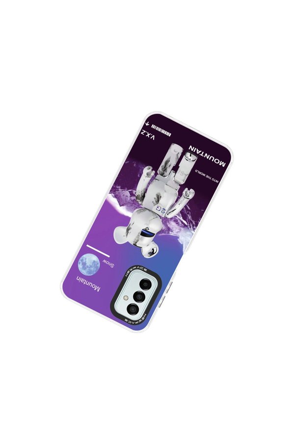 Evimdeyokyok Samsung Galaxy M13 Kılıf Estoril Desenli Kapak - Estoril - 8