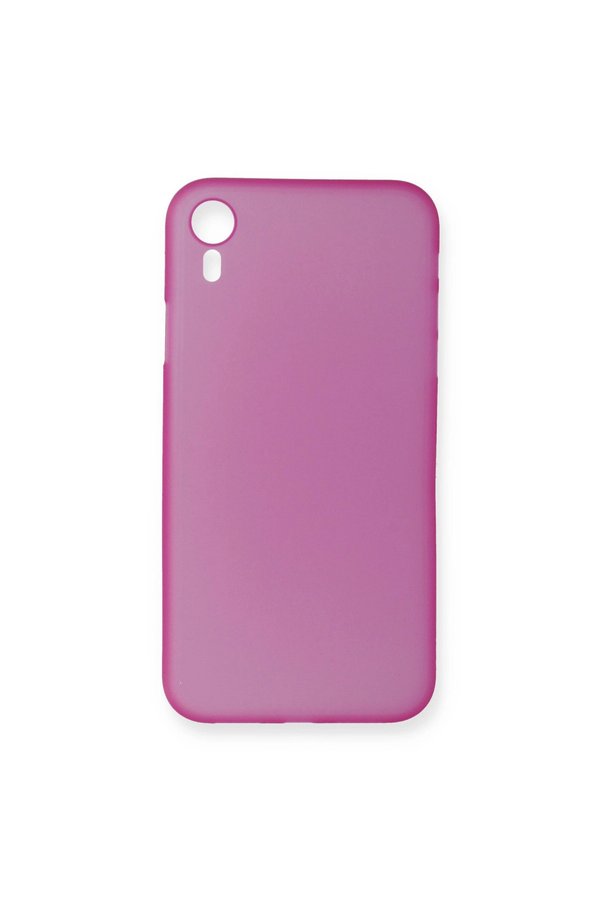 Evimdeyokyok Apple İphone Xr Kılıf Pp Ultra İnce Kapak - Pembe