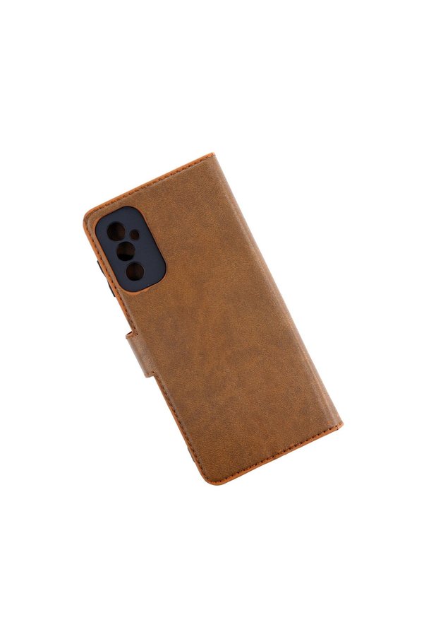 Evi̇mdeyokyok Samsung Galaxy M52 5G Kılıf Trend S Plus Kapaklı Kılıf - Taba
