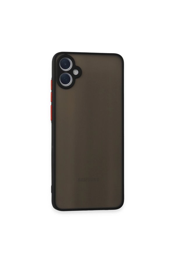 Evimdeyokyok Samsung Galaxy A05 Kılıf Montreal Silikon Kapak - Siyah