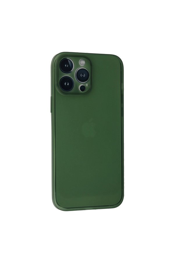 Evi̇mdeyokyok Apple İphone 13 Pro Kılıf Pp Ultra İnce Kapak - Yeşi̇l