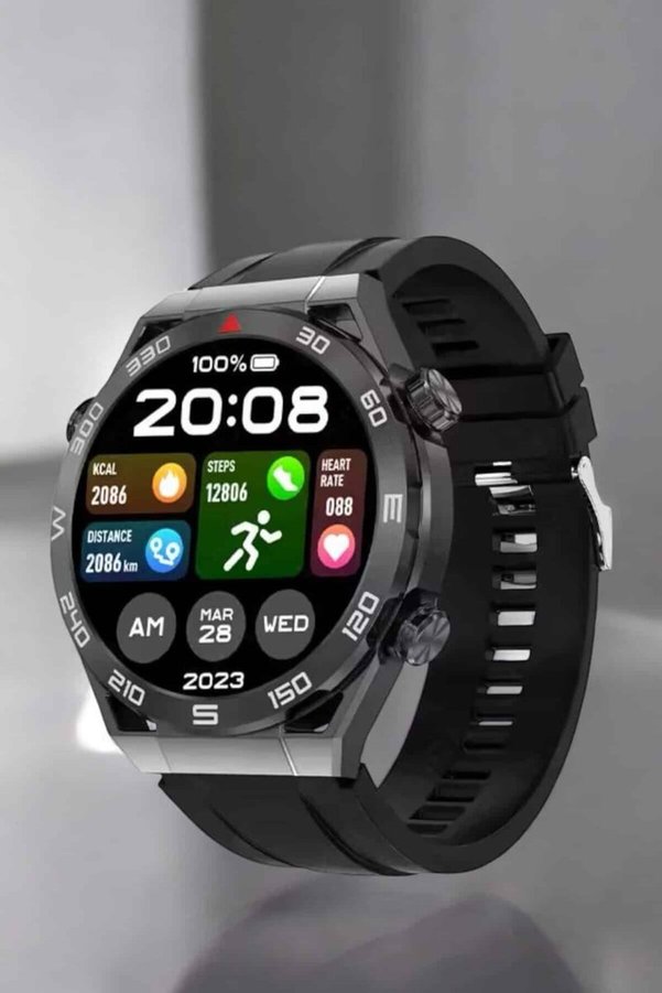 Emrexport Akıllı Saat Yeni Nesil 2024 Model Metal Kordonlu Bluetooth Bağlantılı - Galltr8623-6817