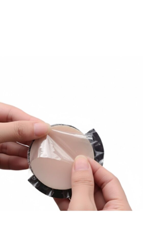 Etc Tekrar Kullanılabilir Silikon Nipple Pad Gün Boyu Sabit - Mmmmmm7396-7435