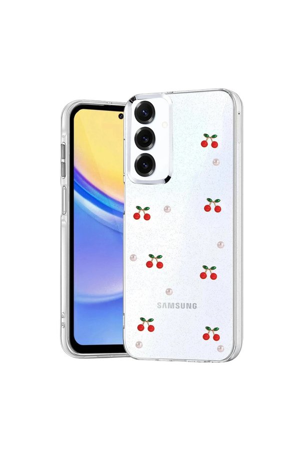 Evimdeyokyok Samsung Galaxy A57 5G Fiyonk Desenli Kapak - Desen 9