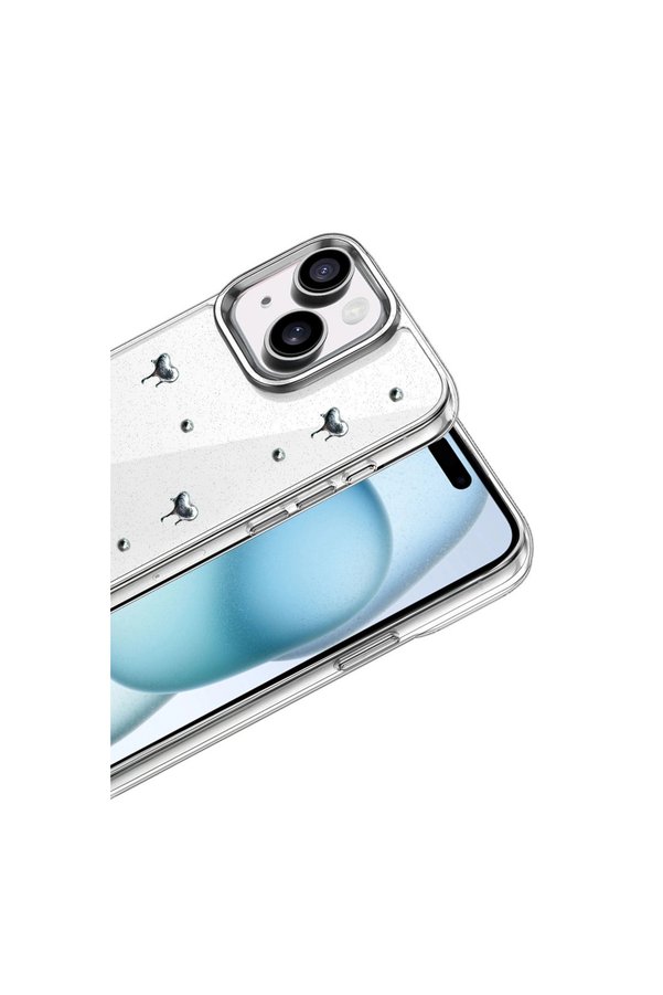 Evi̇mdeyokyok Apple İphone 15 Fi̇yonk Desenli̇ Kapak - Desen 1