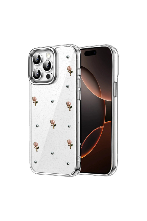 Evimdeyokyok Apple İphone 15 Pro Max Fiyonk Desenli Kapak - Desen 6