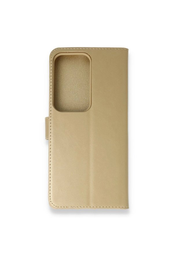 Evimdeyokyok Samsung Galaxy S20 Ultra Trend S Plus Kapaklı Kılıf - Gold