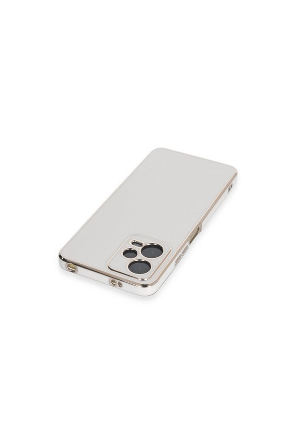 Evimdeyokyok Xiaomi Poco X5 5G Kılıf Volet Silikon - Beyaz