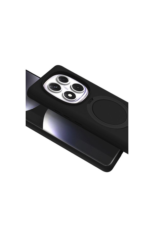 Evimdeyokyok Xiaomi Redmi Note 14 Pro 5G Regal Magsafe Standlı Kapak - Siyah
