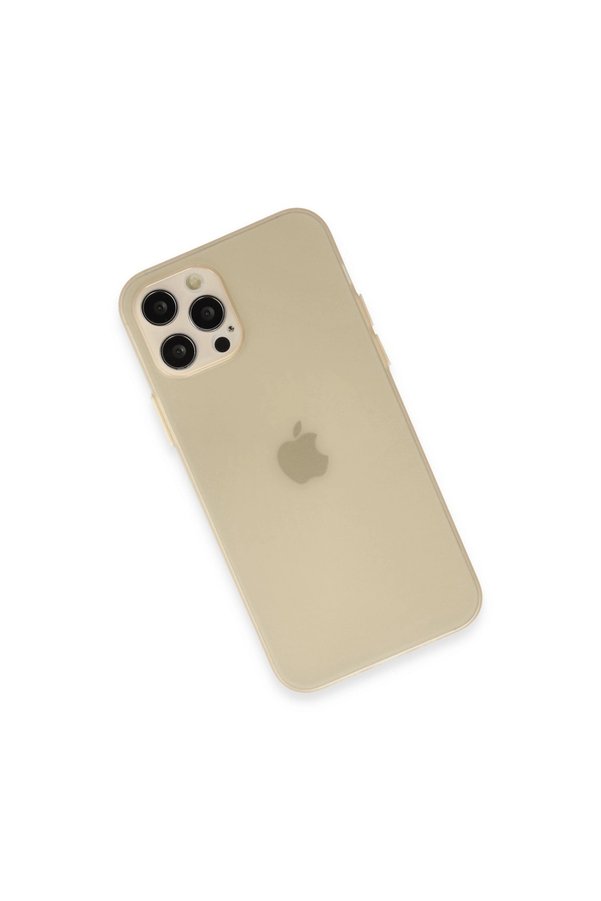 Evimdeyokyok Apple İphone 12 Pro Max Kılıf Puma Silikon - Gold
