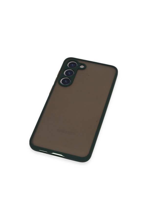 Evimdeyokyok Samsung Galaxy S23 Plus Kılıf Montreal Silikon Kapak - Yeşil