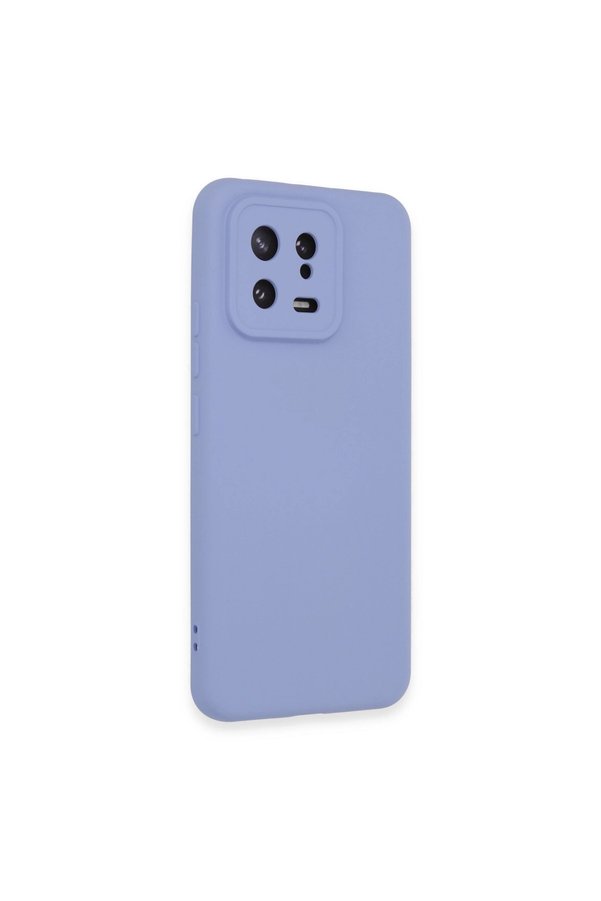 Evimdeyokyok Xiaomi Mi 13 Kılıf Nano İçi Kadife Silikon - Lila