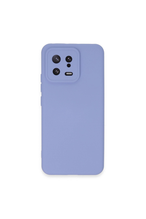 Evimdeyokyok Xiaomi Mi 13 Kılıf Nano İçi Kadife Silikon - Lila