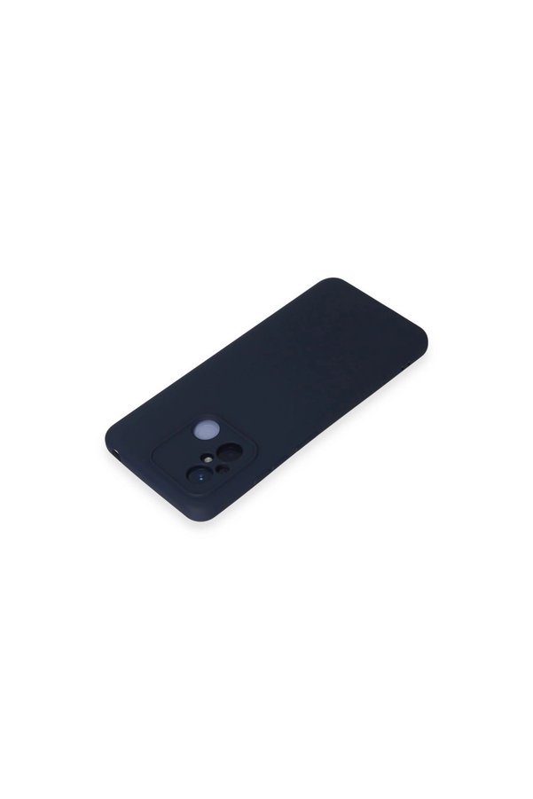 Evimdeyokyok Xiaomi Redmi 12C Kılıf Nano İçi Kadife Silikon - Lacivert