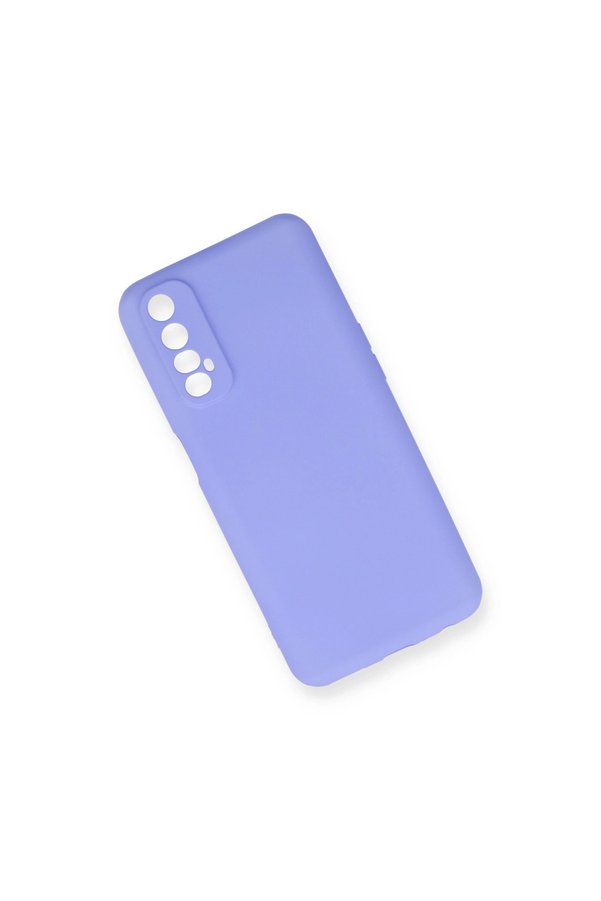 Evimdeyokyok Realme 7 Kılıf First Silikon - Lila
