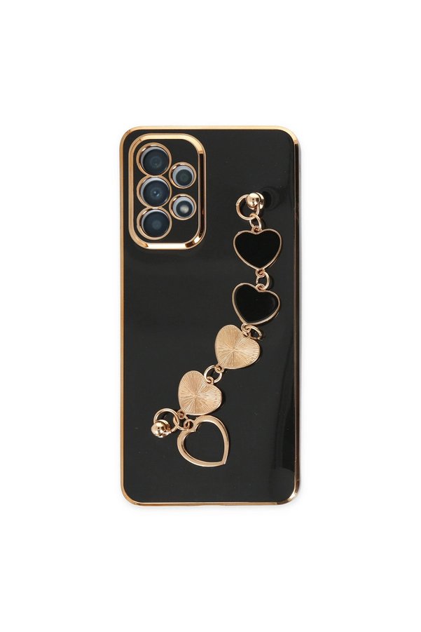 Evimdeyokyok Samsung Galaxy A33 5G Kılıf Esila Silikon - Siyah