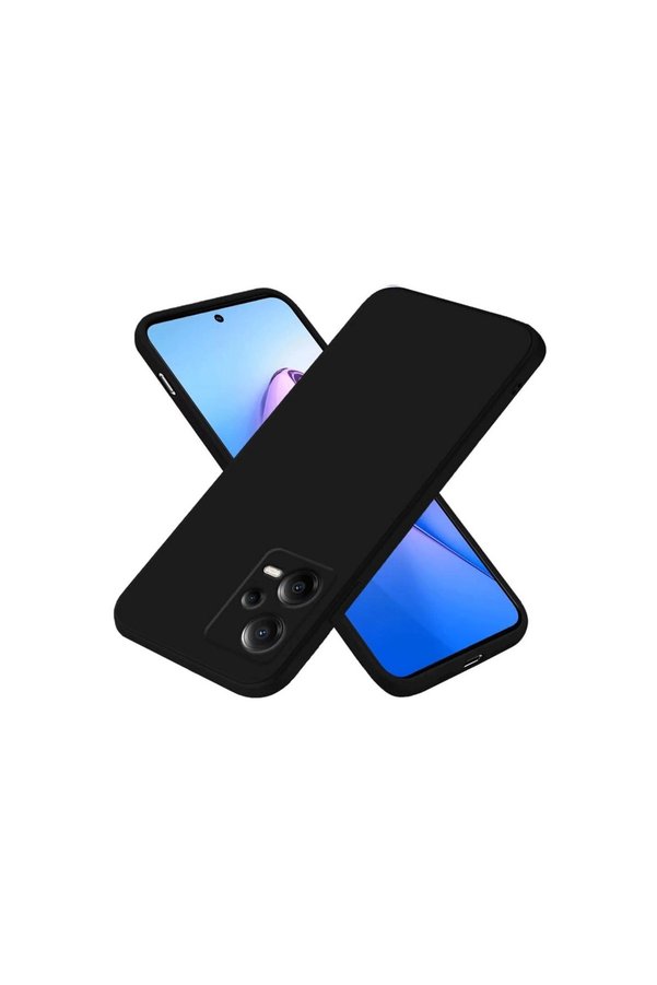 Evimdeyokyok Xiaomi Poco X5 5G Kılıf First Silikon - Siyah