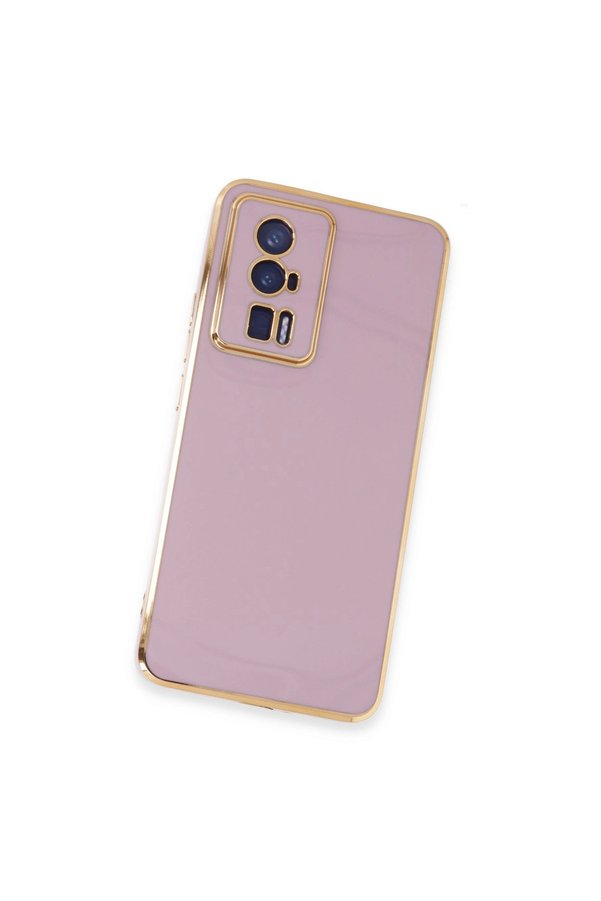 Evimdeyokyok Xiaomi Poco F5 Pro Kılıf Volet Silikon - Mor