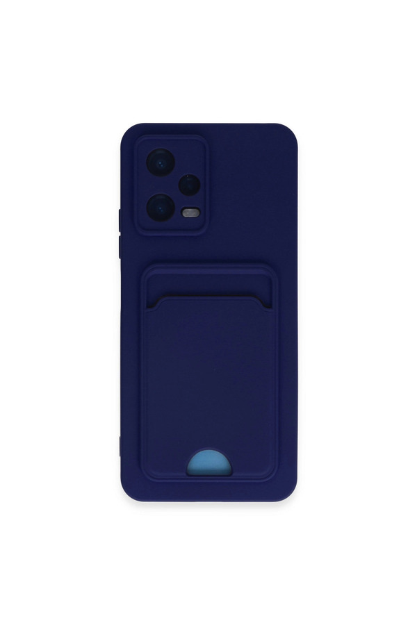 Evimdeyokyok Xiaomi Poco X5 5G Kılıf Kelvin Kartvizitli Silikon - Lacivert
