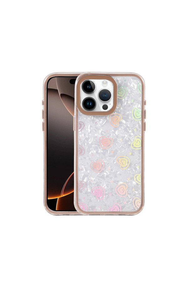 Evimdeyokyok Apple İphone 16 Pro Max Lumi Desenli Kapak - Çöl Titanyum
